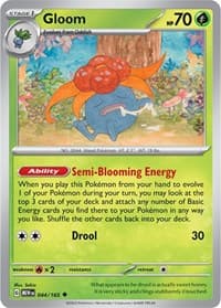 Gloom - SV: Scarlet & Violet 151 - Pokemon card