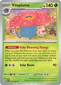 Vileplume - SV: Scarlet & Violet 151 - Pokemon card