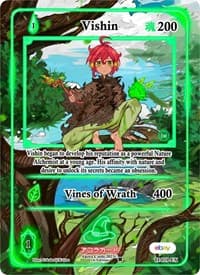 Vishin (Extended Art) - Trials of Ikithia [eBay 1st Edition] - Akora TCG card