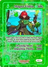 Magna-Vishin (Holo) - Trials of Ikithia [eBay 1st Edition] - Akora TCG card