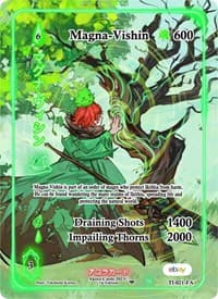 Magna-Vishin (Full Art) - Trials of Ikithia [eBay 1st Edition] - Akora TCG card