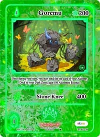 Goremu (Holo) - Trials of Ikithia [eBay 1st Edition] - Akora TCG card
