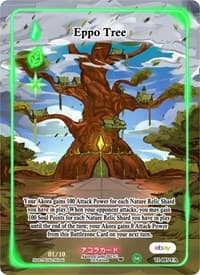 Eppo Tree (Full Art) (Serial Numbered) - Trials of Ikithia [eBay 1st Edition] - Akora TCG card