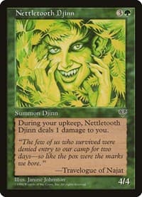 Nettletooth Djinn - Mirage - Magic: The Gathering card