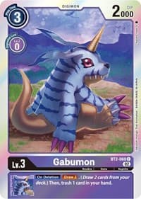 Gabumon - BT2-069 (Resurgence Booster Reprint) - Resurgence Booster - Digimon Card Game card