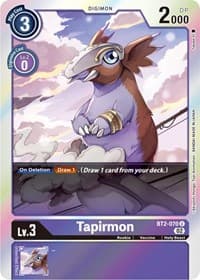 Tapirmon (Resurgence Booster Reprint) - Resurgence Booster - Digimon Card Game card