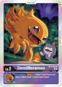 DemiMeramon (Resurgence Booster Reprint) - Resurgence Booster - Digimon Card Game card
