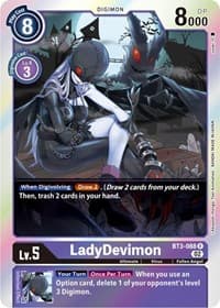LadyDevimon (Resurgence Booster Reprint) - Resurgence Booster - Digimon Card Game card