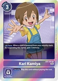 Kari Kamiya (Resurgence Booster Reprint) - Resurgence Booster - Digimon Card Game card