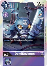 DemiDevimon - P-017 (Resurgence Booster Reprint) - Resurgence Booster - Digimon Card Game card