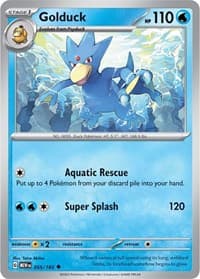 Golduck - SV: Scarlet & Violet 151 - Pokemon card