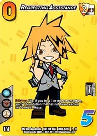 Requesting Assistance (Regional License Exam 2023) - UniVersus: My Hero Academia Promo Cards - UniVersus card