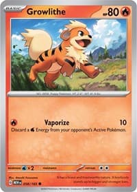 Growlithe - SV: Scarlet & Violet 151 - Pokemon card