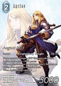 Agrias (Full Art) - FF: Promo Cards - Final Fantasy TCG card