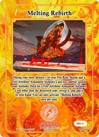 Melting Rebirth - Trials of Ikithia [eBay 1st Edition] - Akora TCG card