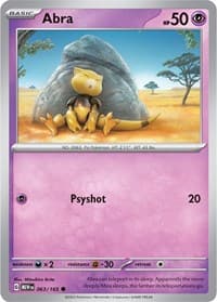 Abra - SV: Scarlet & Violet 151 - Pokemon card