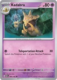 Kadabra - SV: Scarlet & Violet 151 - Pokemon card