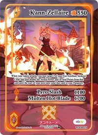 Kann-Zellaire (Extended Art) - Trials of Ikithia [eBay 1st Edition] - Akora TCG card