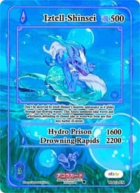 Iztell-Shinsei (Extended Art) - Trials of Ikithia [eBay 1st Edition] - Akora TCG card