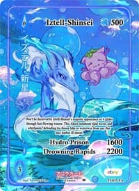 Iztell-Shinsei (Full Art) - Trials of Ikithia [eBay 1st Edition] - Akora TCG card