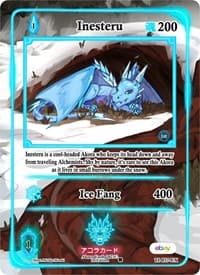 Inesteru (Extended Art) - Trials of Ikithia [eBay 1st Edition] - Akora TCG card