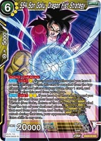 SS4 Son Goku, Dragon Fist Strategy - Expansion Deck Box Set 23: Premium Anniversary Box 2023 - Dragon Ball Super: Masters card