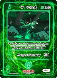 W. Volesk - Trials of Ikithia [eBay 1st Edition] - Akora TCG card
