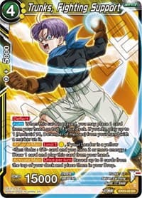 Trunks, Fighting Support - Expansion Deck Box Set 23: Premium Anniversary Box 2023 - Dragon Ball Super: Masters card
