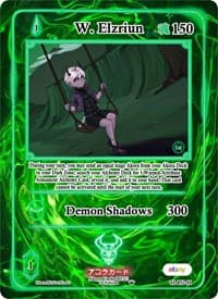 W. Elzriun (Holo) - Trials of Ikithia [eBay 1st Edition] - Akora TCG card