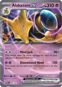Alakazam ex - SV: Scarlet & Violet 151 - Pokemon card