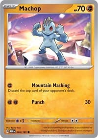 Machop - SV: Scarlet & Violet 151 - Pokemon card