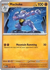 Machoke - SV: Scarlet & Violet 151 - Pokemon card