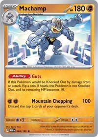 Machamp - SV: Scarlet & Violet 151 - Pokemon card