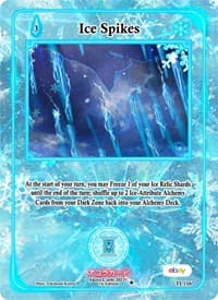 Ice Spikes - Trials of Ikithia [eBay 1st Edition] - Akora TCG card