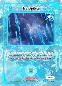 Ice Spikes (Holo) - Trials of Ikithia [eBay 1st Edition] - Akora TCG card