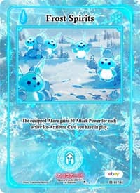Frost Spirits (Holo) - Trials of Ikithia [eBay 1st Edition] - Akora TCG card