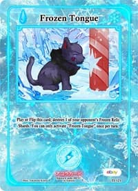 Frozen Tongue - Trials of Ikithia [eBay 1st Edition] - Akora TCG card
