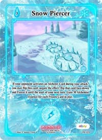 Snow Piercer - Trials of Ikithia [eBay 1st Edition] - Akora TCG card