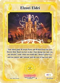 Elzori Eldri (Holo) - Trials of Ikithia [eBay 1st Edition] - Akora TCG card