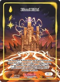 Elzori Eldri (Full Art) (Serial Numbered) - Trials of Ikithia [eBay 1st Edition] - Akora TCG card