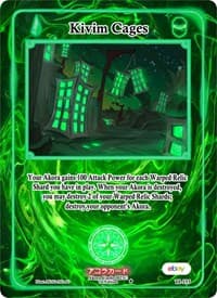 Kivim Cages - Trials of Ikithia [eBay 1st Edition] - Akora TCG card