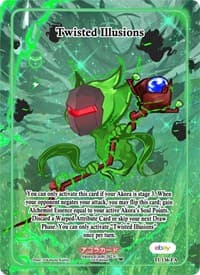 Twisted Illusions (Full Art) - Trials of Ikithia [eBay 1st Edition] - Akora TCG card