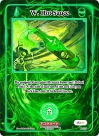 W. Hot Sauce - Trials of Ikithia [eBay 1st Edition] - Akora TCG card