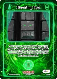 Haunting Fear - Trials of Ikithia [eBay 1st Edition] - Akora TCG card