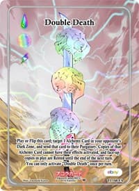 Double Death (Full Art) - Trials of Ikithia [eBay 1st Edition] - Akora TCG card