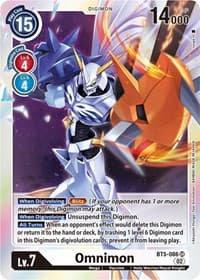 Omnimon (Resurgence Booster Reprint) - Resurgence Booster - Digimon Card Game card