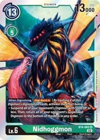 Nidhoggmon (Resurgence Booster Reprint) - Resurgence Booster - Digimon Card Game card