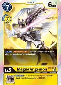 MagnaAngemon - BT1-060 (Resurgence Booster Reprint) - Resurgence Booster - Digimon Card Game card