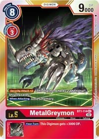 MetalGreymon (Resurgence Booster Reprint) - Resurgence Booster - Digimon Card Game card