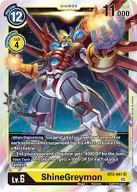 ShineGreymon (Resurgence Booster Reprint) - Resurgence Booster - Digimon Card Game card